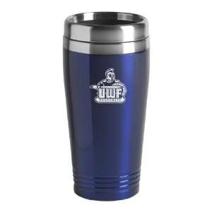 University of West Florida   16 ounce Travel Mug Tumbler   Blue 