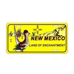  New Mexico Roadrunner License Plate
