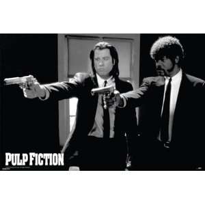  Pulp Fiction Duo Guns by Unknown 55x39