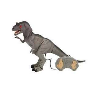 Mighty T REX Remote Control Dinosaur WALKS ROARS LIGHT UP EYES  Colors 