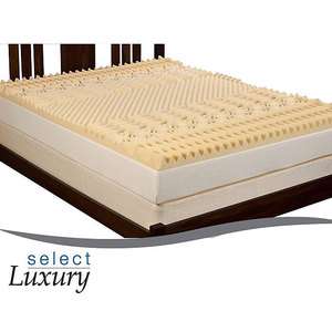   Inch 1.5 Pound Density Memory Foam Mattress Topper Bed Pad Any Size