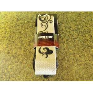  First Act 2 Wide Guitar Strap For All Guitars (Grey 