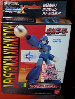 Megaman Rockman X Bandai Model Kit Figure   iron buster  