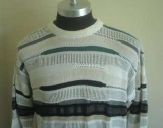 COOGI Australia Sweater COLORFUL Cotton Crewneck XL  
