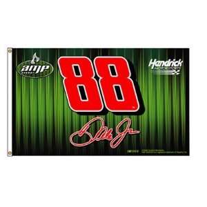  NASCAR Dale Earnhardt Jr. #88 Amp Energy Fan Flag Patio 