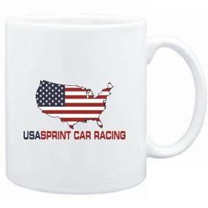  Mug White  USA Sprint Car Racing / MAP  Sports Sports 