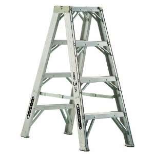   Ladder AM1104HD 375 Pound Duty Rating Aluminum Platform Ladder, 4 Foot