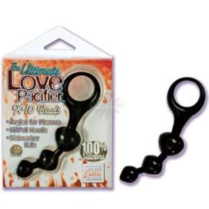  Love Pacifier X10 Beads   Black