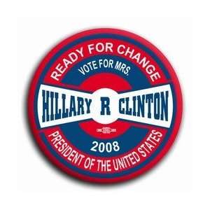  Hillary R. Clinton Button   2 1/4 