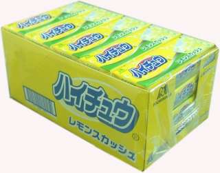 Morinaga Hi Chew Candy Lemon Soda Flavour 20 x 7 pcs  