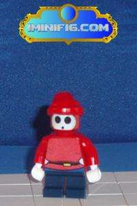 Custom LEGO Super Mario game figure Shy Guy  