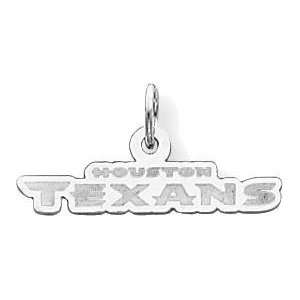  Sterling Silver NFL Houston Texans Charm Jewelry