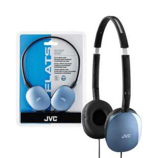 JVC HAS160A FLAT Headphones   Blue   Kit 046838046049  