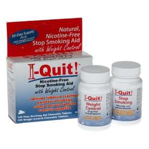  I Quit Nicotine Free Stop Smoking Aid with Weight Control 