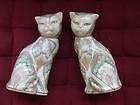 set of 2 porcelain blank cats chinese see pictures returns