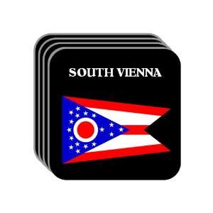  US State Flag   SOUTH VIENNA, Ohio (OH) Set of 4 Mini 
