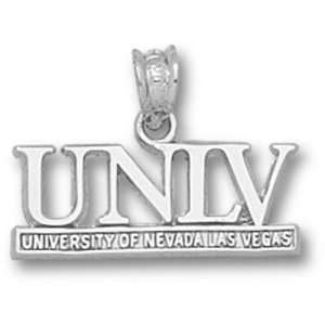  University of Nevada Las Vegas UNLV Pendant (Silver 