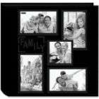 Pioneer Black 11 x 12 Collage Frame Sewn Embossed Photo Album