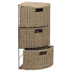 Buy Tesco Natural Seagrass 3 Drawer Corner Tower from our Childrens 