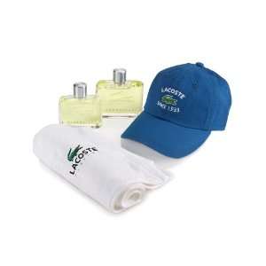  Lacoste Essential Gift Set By Lacoste for Men Beauty