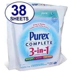  Purex Complete 3 in 1 Pure and Clean (Big Value 38 Sheets 