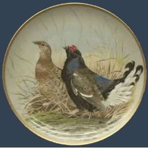  Gamebirds of the World Plate Collection   The Black Grouse 