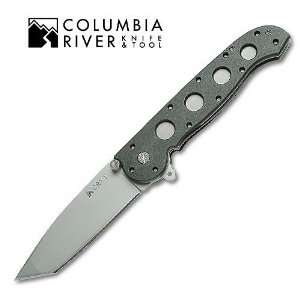  Columbia River Folding Knife M16 Tanto Plain Sports 