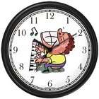 WatchBuddy Singing Jazz Piano Player or Pianist Wall Clock by 