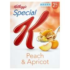 Kelloggs Special K Peach And Apricot 320G   Groceries   Tesco 