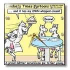 3dRose LLC Londons Times Funny Cow Cartoons   Cow Pies   Wall Clocks