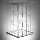 Emitations Clear Acrylic Earring Organizer   Holds 90 Pairs of 