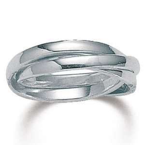  PalmBeach Jewelry Silver Rolling Ring Jewelry