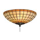 ELK Lighting 990 A Tiffany Red Fan Or Ceiling Light