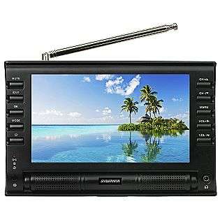Portable SRT702A 7 inch Class Television 720p LCD TV  Sylvania 