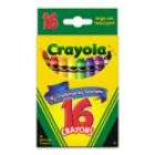 Crayola Classic Color Pack Crayons, Wax, 16 Colors per Box