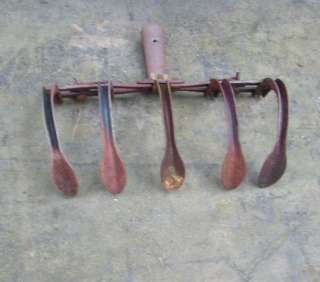 Vintage 5 Tine Adjustable Hand Cultivator no Handle  