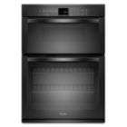 Whirlpool 27 in. Electric Combination Wall Oven and Microwave   Black