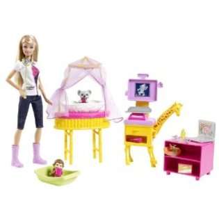 Mattel Barbie I Can Be Zoo Doctor Doll Playset 
