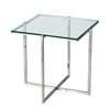 Glacier Steel Glass Coffee Table Table/Contemporary  