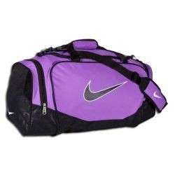 Nike BRASILIA V Training DUFFEL Bag GYM Travel PURPLE  