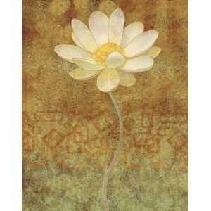  Abstract Lotus II Finest LAMINATED Print Eloise Ball 13x17 