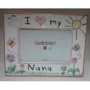    Russ Berrie Skribbles I Love My Nana Frame