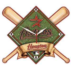 MLB Houston Astros High Definition Clock  Sports 