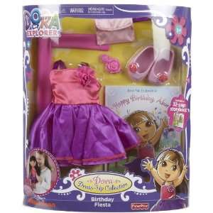 Fisher Price Dora the Explorer Dress Up Collection Fashions   Birthday 