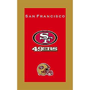 TEAM BOWLING TOWEL   SAN FRANCISCO 49ERS  NFL Fitness & Sports Bowling 