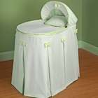 Baby Doll Perfectly Pretty MInt Bassinet Liner/Skirt and Hood   Size 