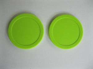 NEW AIR HOCKEY 3 1/4 Fluorescent Green Puck  