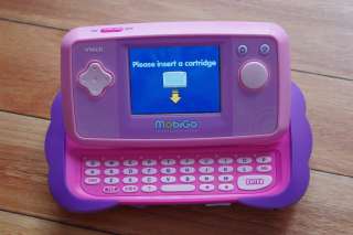 Vtech MobiGo Touch Learning System, Pink/Purple. Model 80 115850 Used 