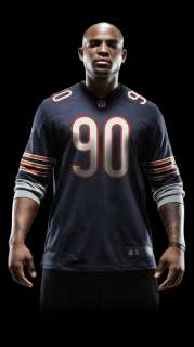  NFL Chicago Bears (Julius Peppers) Mens Football Home 