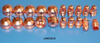LINCOLN procut125 Plasma Cutter S19962+S19961 2 20 PCS  